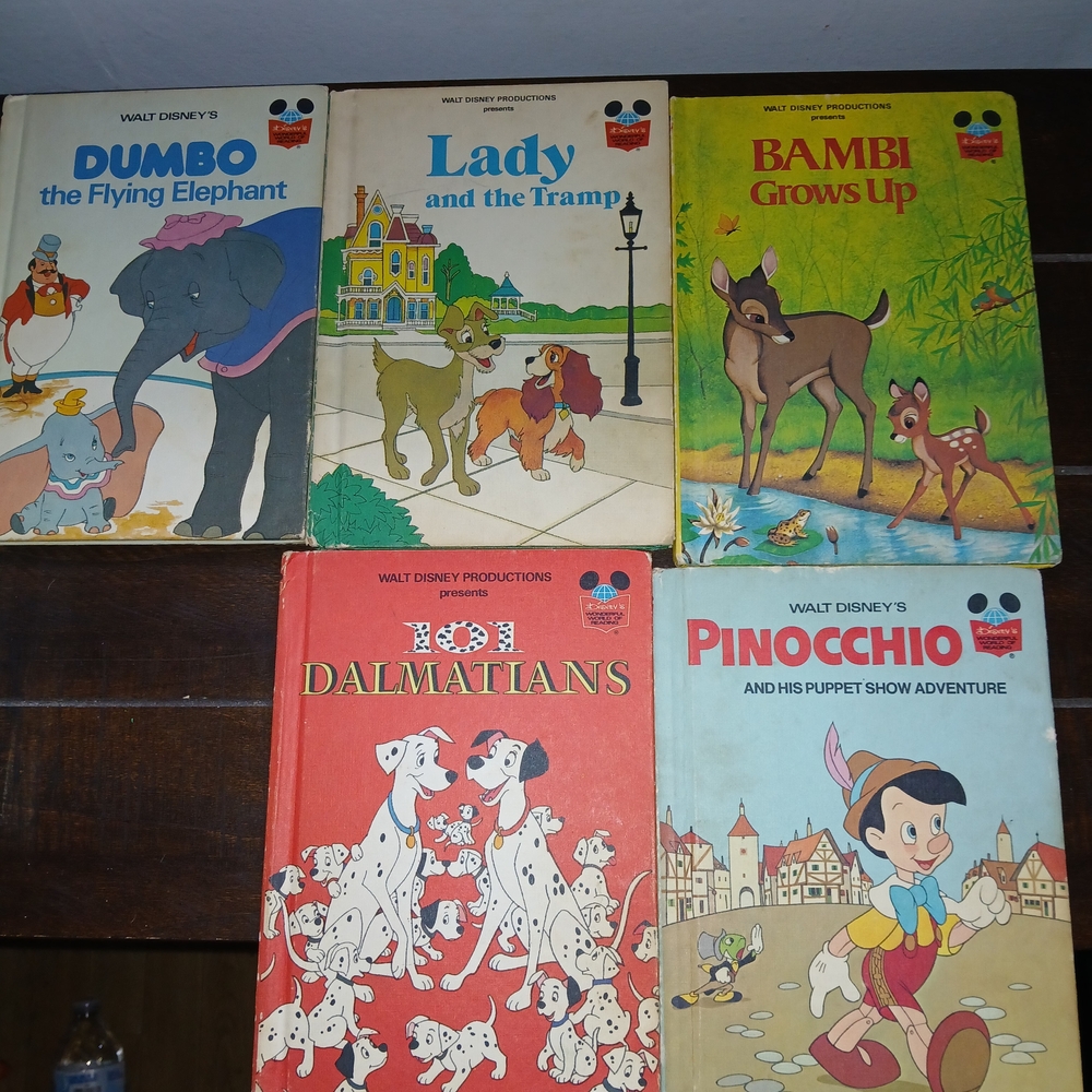 Disney Storybook Collection - Red, Green, Blue Covers